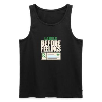 Apothekentechniker Pharmacy Tech Cpht Rx Geschenk - Männer Premium Bio Tank Top - Schwarz - Vorne - AI Model Male 178 light (178cm)