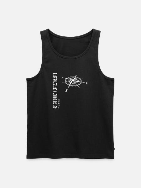 Vers - Débardeur bio Premium Homme - noir