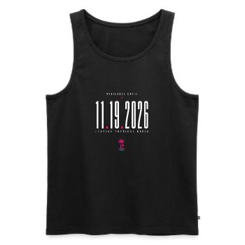 Gaming Meme für echte Zocker & Nerds - Männer Premium Bio Tank Top - Schwarz - Vorne - Michal (187cm)