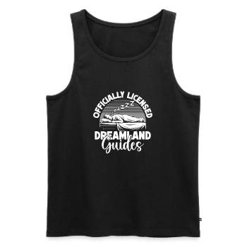 Anesthesiologist Dreamland Specialist - Men's Premium Organic Tank Top - black - Front - Michal (187cm)