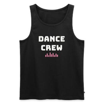 Dance Crew Dance Team Hip Hop Group Street Dance - Men's Premium Organic Tank Top - black - Front - Michal (187cm)