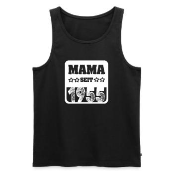 Baby 1955 - Männer Premium Bio Tank Top - Schwarz - Vorne - Michal (187cm)