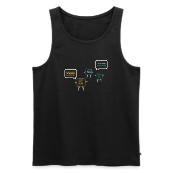 Chemistry Teacher Chemistry Chemist - Men's Premium Organic Tank Top - black - Front - Michal (187cm)
