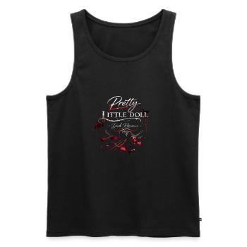 Pretty Little Doll Dark Romance - Débardeur bio Premium Homme - noir - Devant - Michal (187cm)