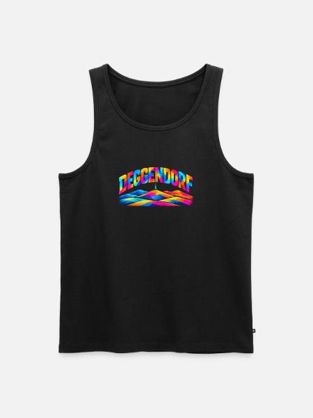 Deggendorf - Männer Premium Bio Tank Top - Schwarz