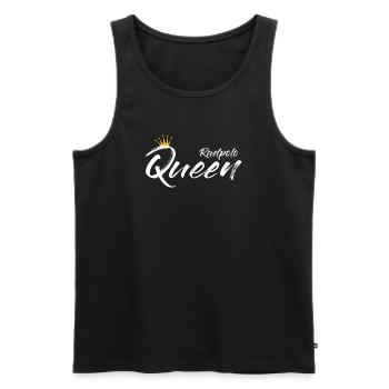 Radpolo Queen - Männer Premium Bio Tank Top - Schwarz - Vorne - Michal (187cm)