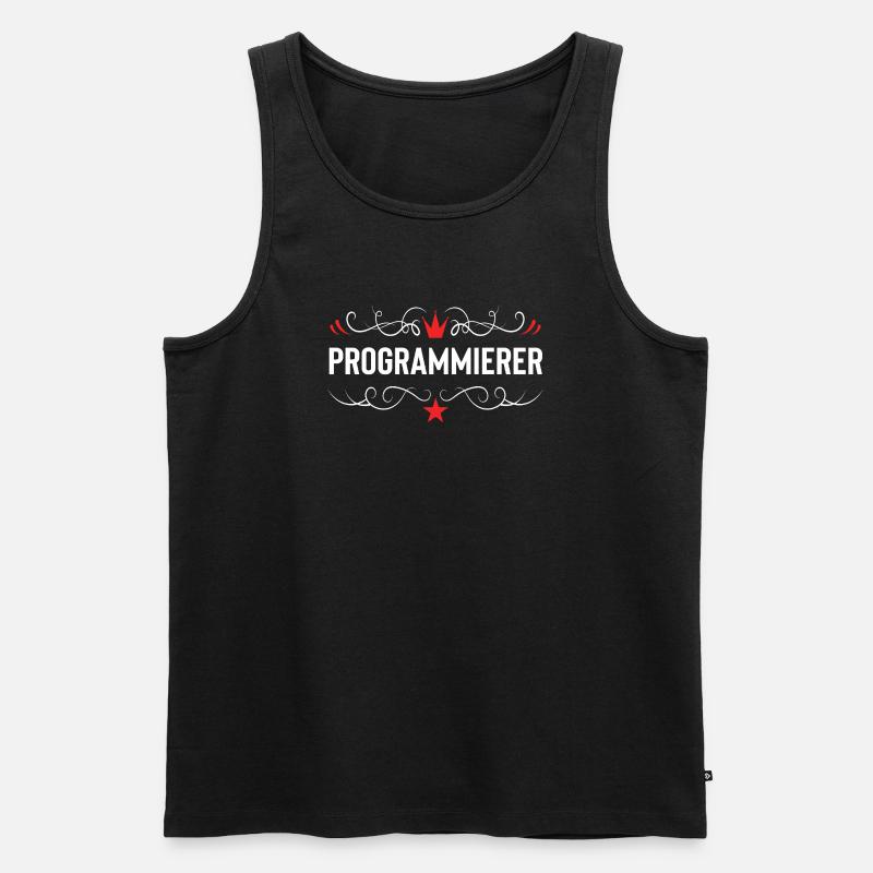 Psychiater Beruf - Männer Premium Bio Tank Top - Schwarz