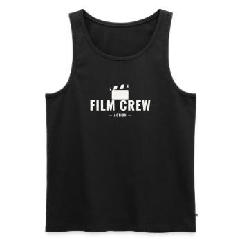 Film Crew Action Director Set Team Movie Production - Men's Premium Organic Tank Top - black - Front - Michal (187cm)