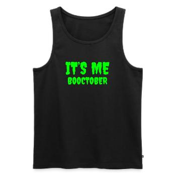 Halloween Booctober Graphic Ludique - Débardeur bio Premium Homme - noir - Devant - AI Model Male 178 light (178cm)