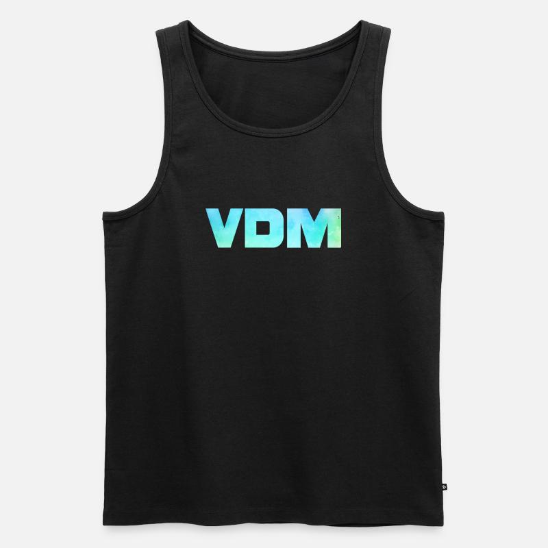 VDM - Männer Premium Bio Tank Top - Schwarz