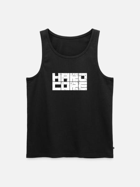 Hardcore - Débardeur bio Premium Homme - noir