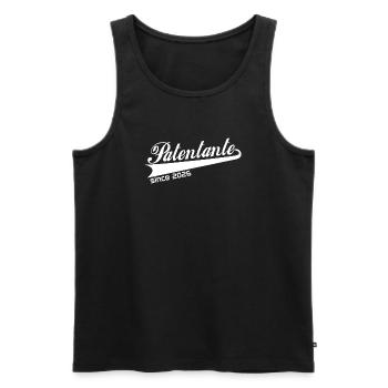 Godmother 2026, Godmother Pillow, Cup, Cap - Men's Premium Organic Tank Top - black - Front - Michal (187cm)