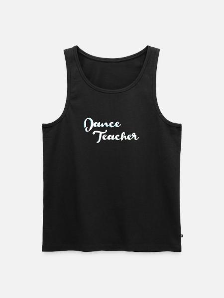 Tänzerin - Männer Premium Bio Tank Top - Schwarz