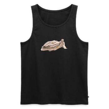 Hochzeit - Männer Premium Bio Tank Top - Schwarz - Vorne - Michal (187cm)