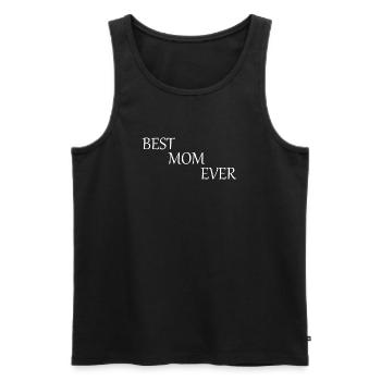 Meilleure maman dans le monde Cadeau de maman pour la fête des mères - Débardeur bio Premium Homme - noir - Devant - Michal (187cm)