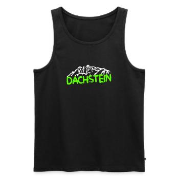 Chemise souvenir Dachstein Ramsau - Débardeur bio Premium Homme - noir - Devant - AI Model Male 178 light (178cm)