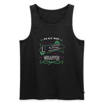 quote birthday present birthday present idea baby - Männer Premium Bio Tank Top - Schwarz - Vorne - AI Model Male 178 light (178cm)