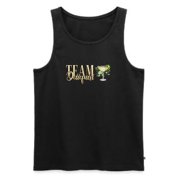 Junggesellinnenabschied Cocktail Team Daiquiri - Männer Premium Bio Tank Top - Schwarz - Vorne - Michal (187cm)
