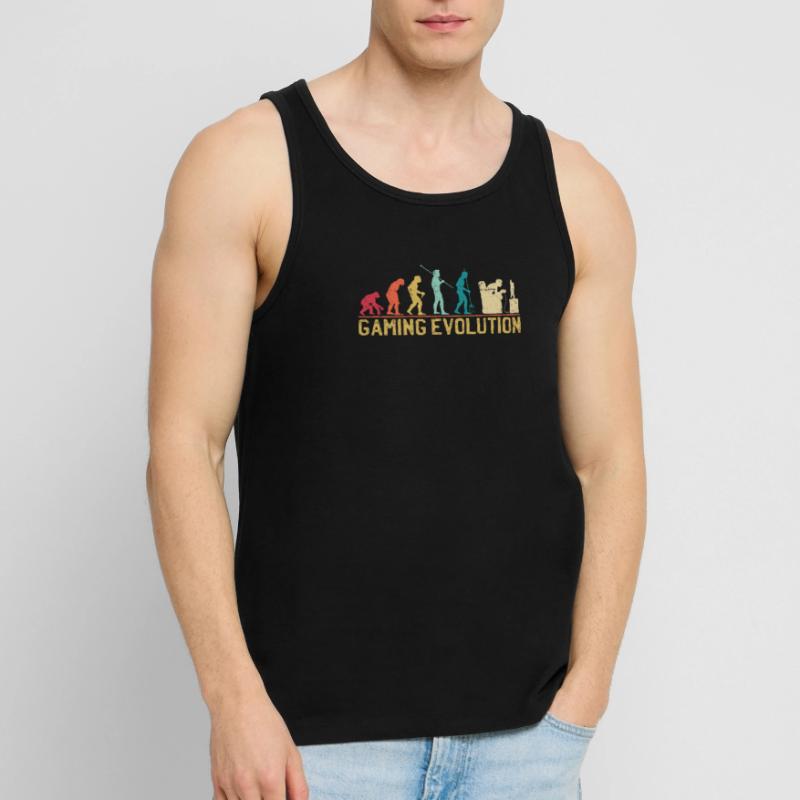 Illustrations de Gaming Evolution Débardeur bio Premium Homme
