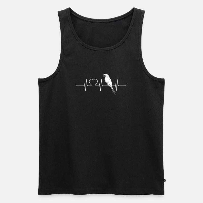Aras Ara - Männer Premium Bio Tank Top - Schwarz