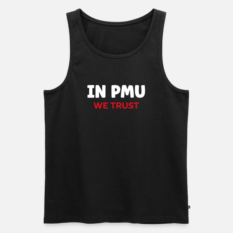 Pmu - Männer Premium Bio Tank Top - Schwarz