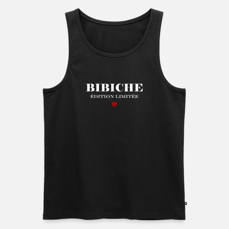 Bibiche - Männer Premium Bio Tank Top - Schwarz