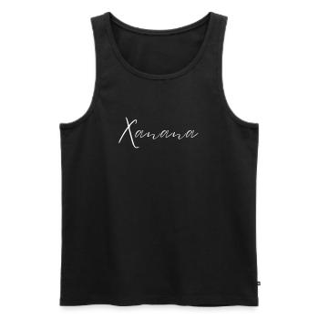 T-shirt Xanana Name Cadeau pour les hommes - Débardeur bio Premium Homme - noir - Devant - Michal (187cm)