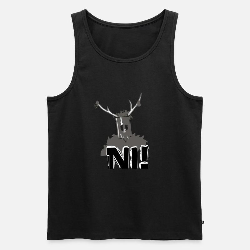 Ritter Ni - Männer Premium Bio Tank Top - undefined