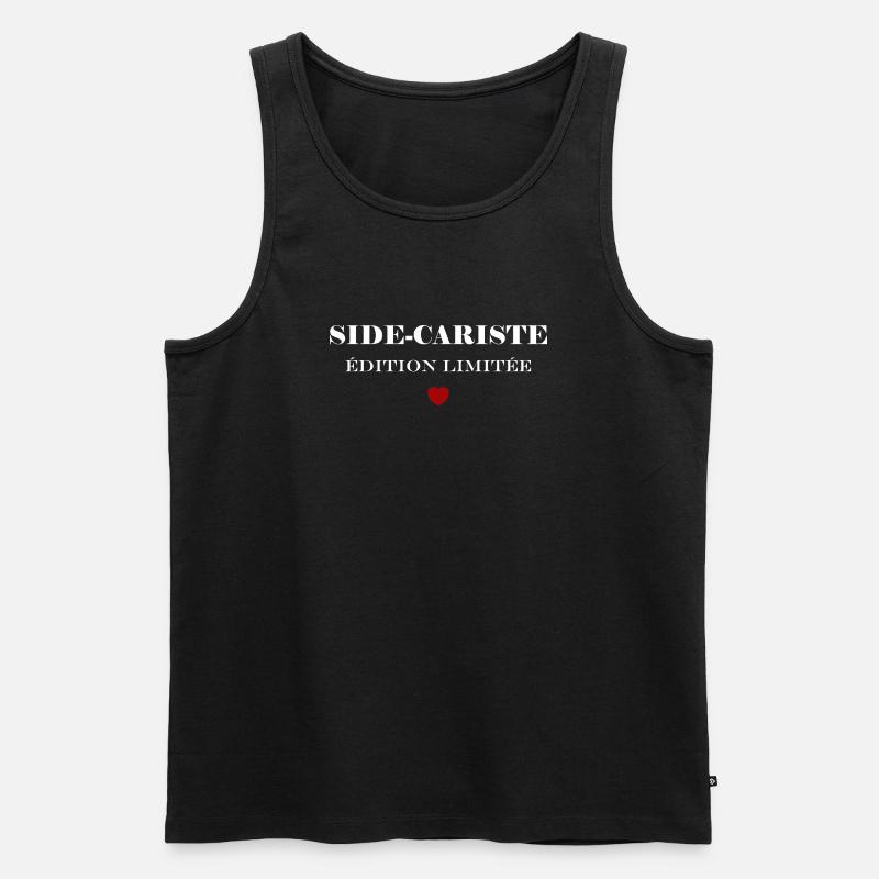 Limited Edition Sidecar Operator - Männer Premium Bio Tank Top - Schwarz