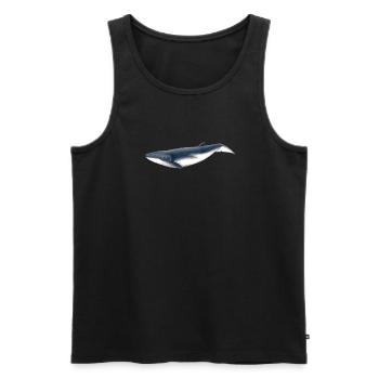 Bebe Baby-Bryde-Wal - Bebe baleine - Männer Premium Bio Tank Top - Schwarz - Vorne - Michal (187cm)