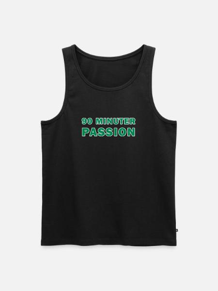 90 Minutes Passion - Men's Premium Organic Tank Top - black