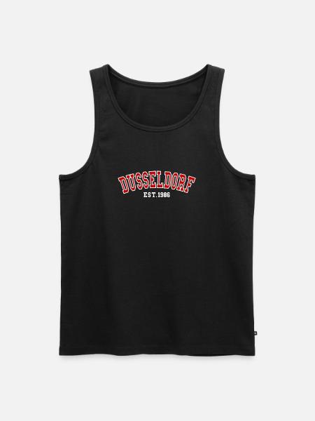Dusseldorf Est. 1986 - Men's Premium Organic Tank Top - black