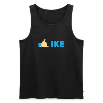 Bright Natural Pattern for T-Shirts and Clothing - Men's Premium Organic Tank Top - black - Front - AI Model Male 178 light (178cm)