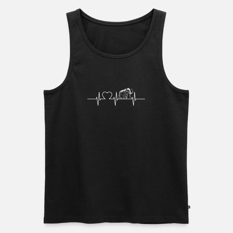 Mammuts Mammut - Männer Premium Bio Tank Top - Schwarz