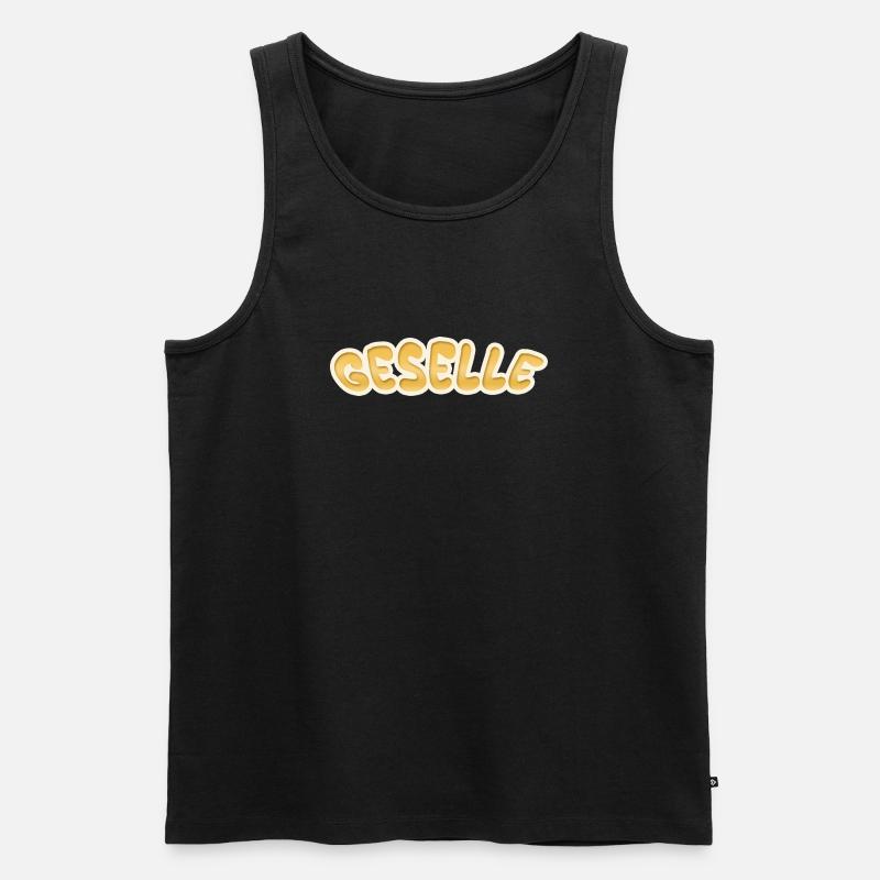 Beruf Geselle - Männer Premium Bio Tank Top - Schwarz