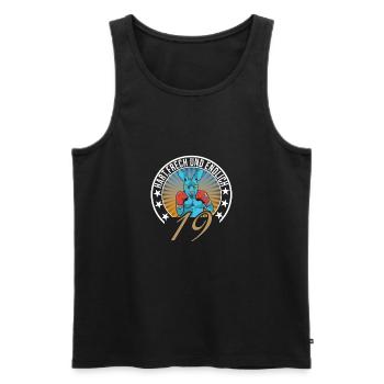 19. Geburtstag - Männer Premium Bio Tank Top - Schwarz - Vorne - Michal (187cm)