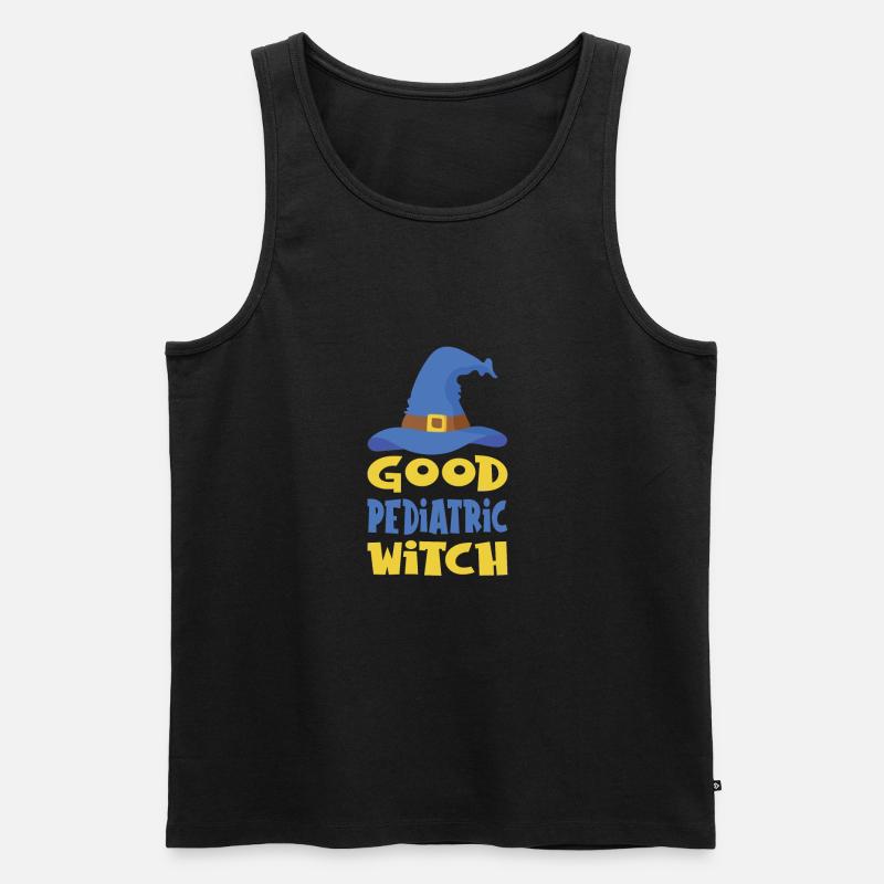 Kinder Krankenschwester - Männer Premium Bio Tank Top - Schwarz
