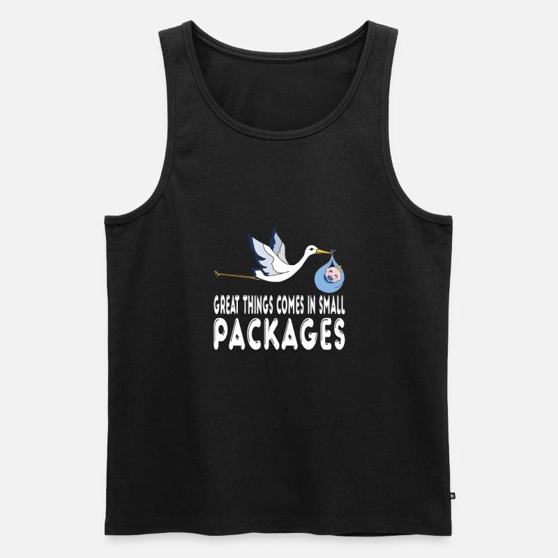 Kinder Krankenschwester - Männer Premium Bio Tank Top - Schwarz