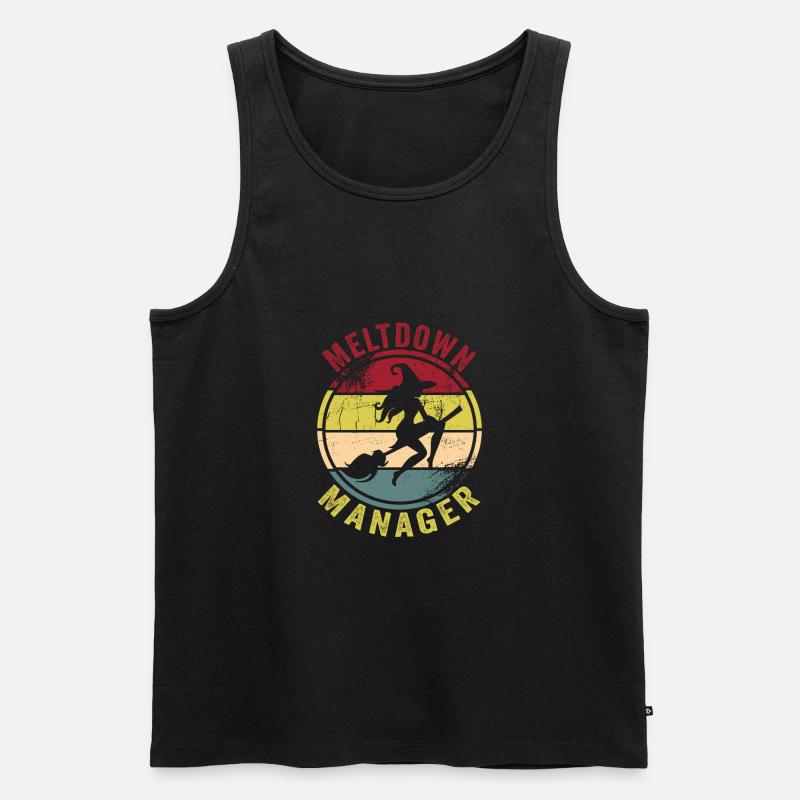 Babysitter - Männer Premium Bio Tank Top - Schwarz