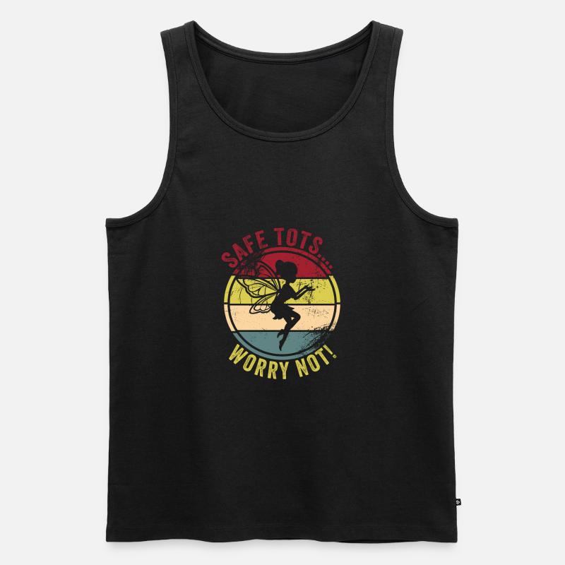 Babysitter - Männer Premium Bio Tank Top - Schwarz