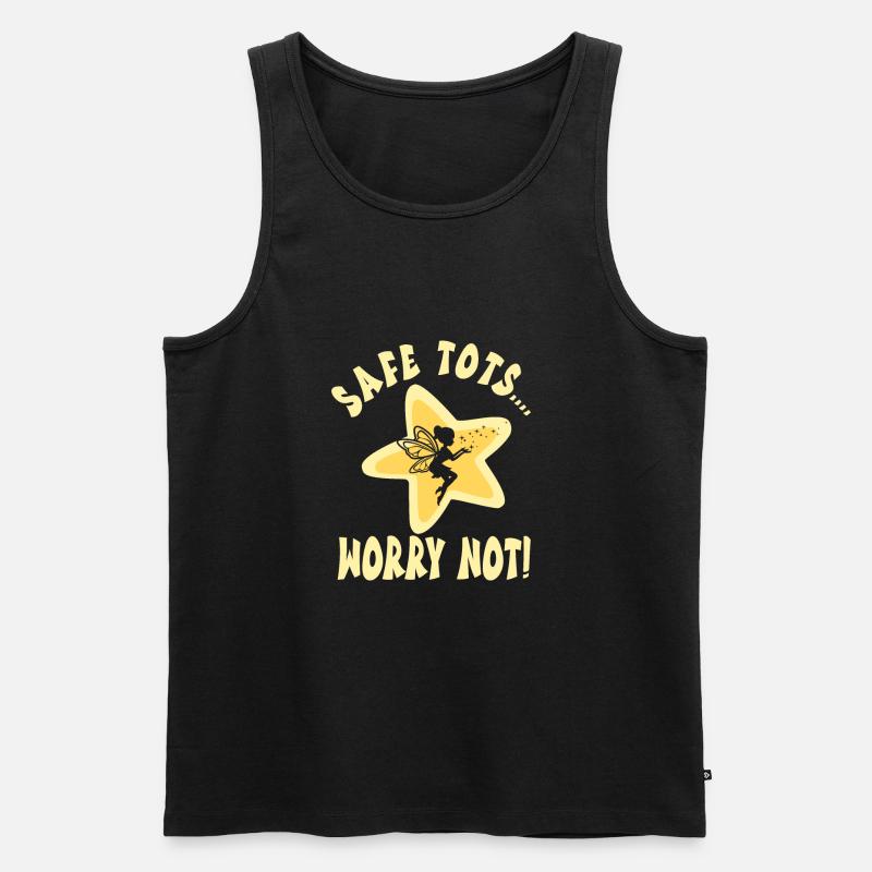 Babysitter - Männer Premium Bio Tank Top - Schwarz