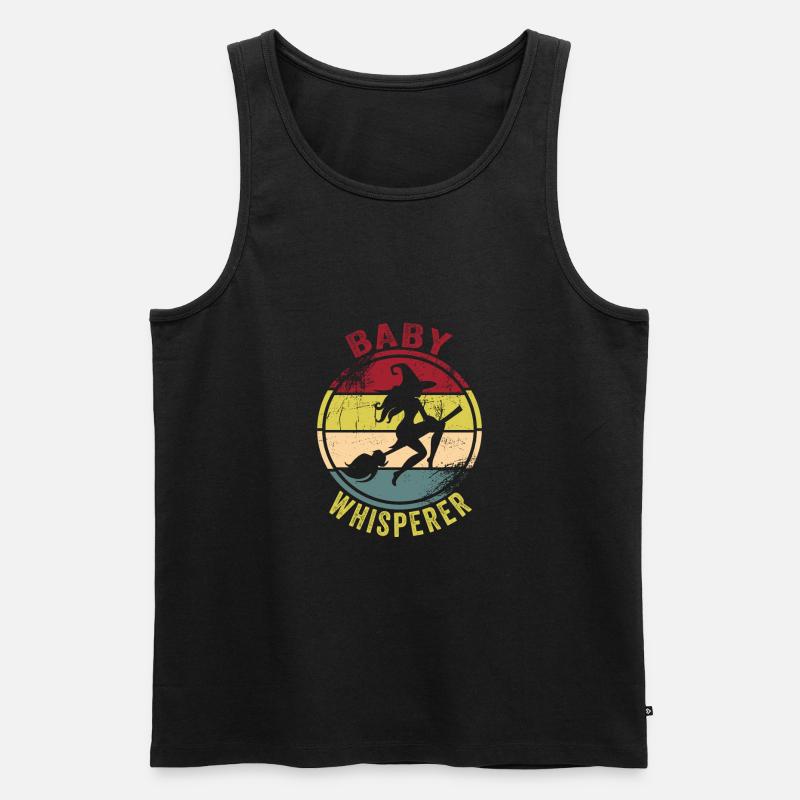 Babysitter - Männer Premium Bio Tank Top - Schwarz