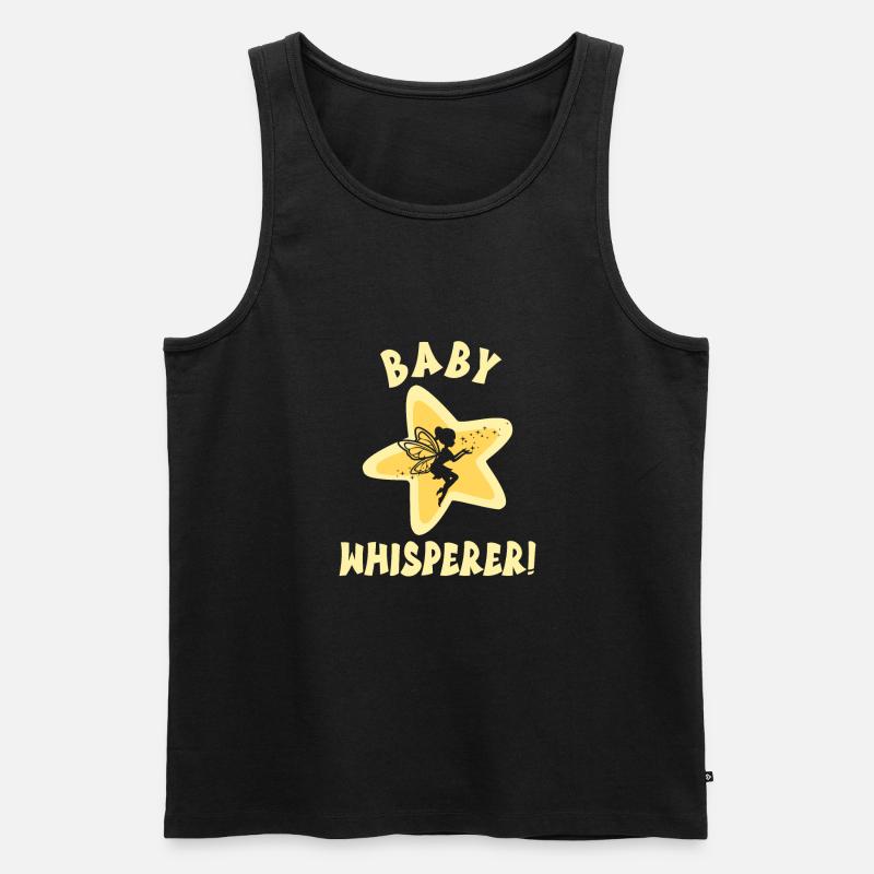 Babysitter - Männer Premium Bio Tank Top - Schwarz
