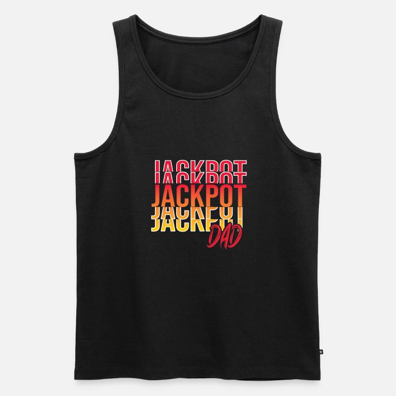 Urlaub - Männer Premium Bio Tank Top - Schwarz