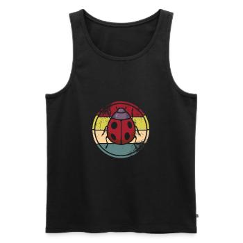 Insects - Men's Premium Organic Tank Top - black - Front - AI Model Male 178 light (178cm)