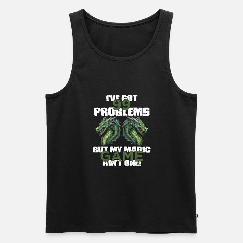 Rollenspiele - Männer Premium Bio Tank Top - Schwarz