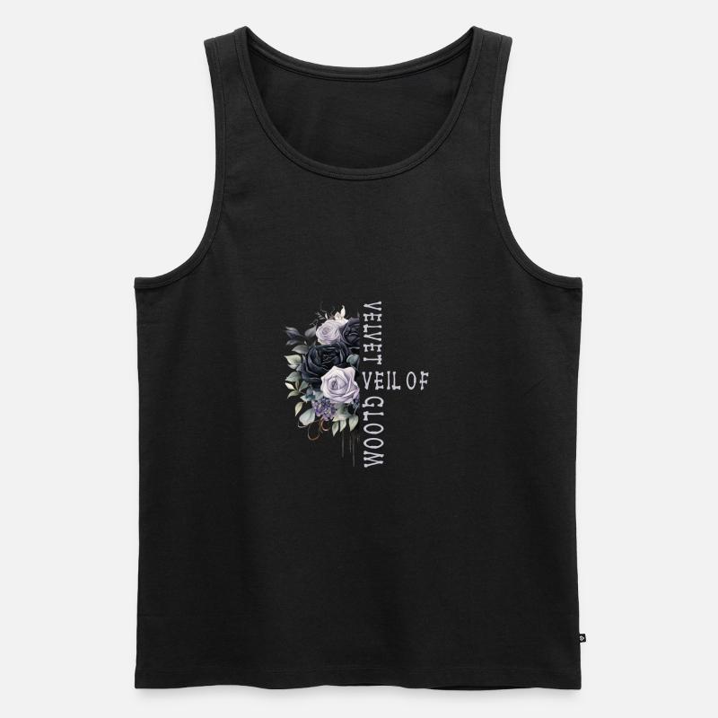 Goth Emo - Männer Premium Bio Tank Top - Schwarz