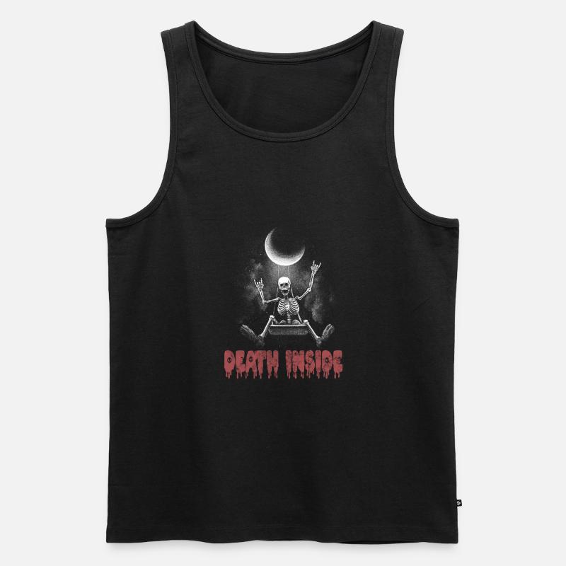 Goth Emo - Männer Premium Bio Tank Top - Schwarz