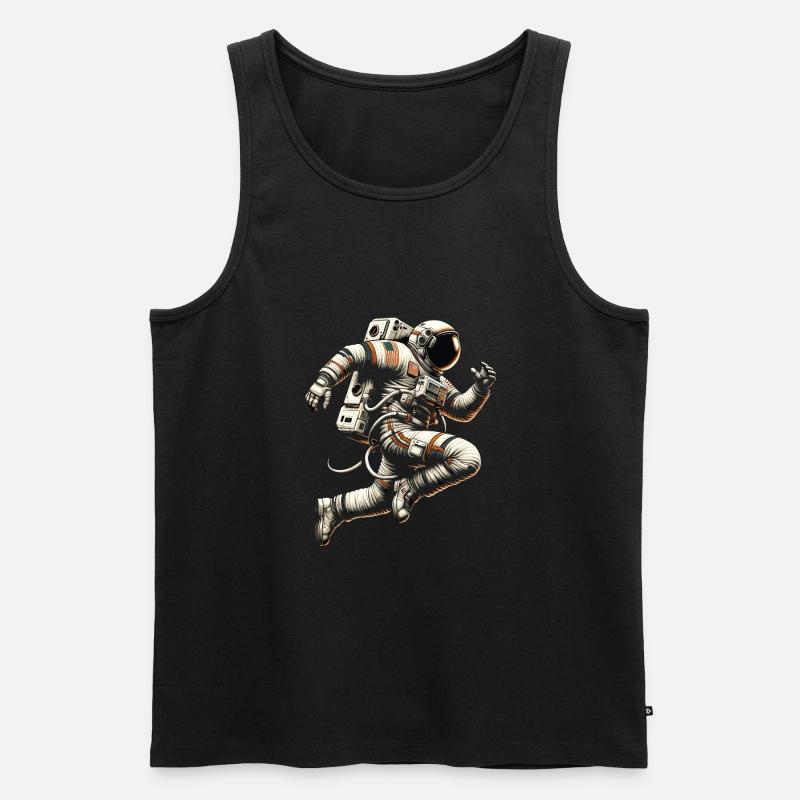 Muay Thai - Männer Premium Bio Tank Top - Schwarz
