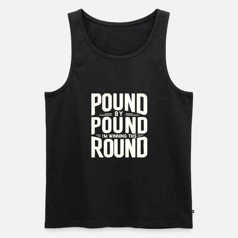 Decrease - Men's Premium Organic Tank Top - black